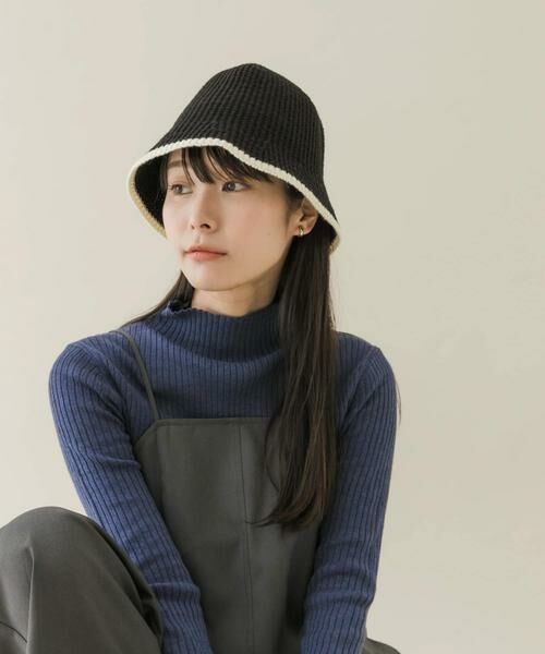 SMELLY / スメリー ハット | バイカラーラインハット | 詳細15