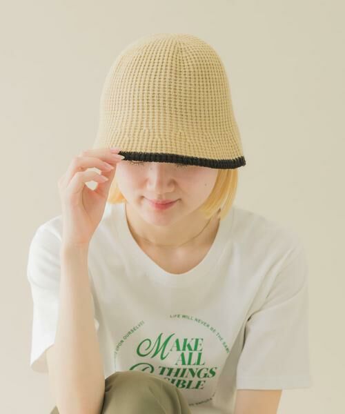 SMELLY / スメリー ハット | バイカラーラインハット | 詳細18