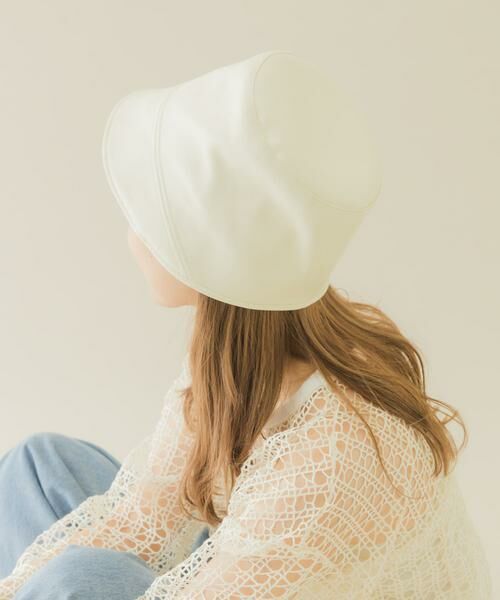 SMELLY / スメリー ハット | フロントラインフェイクレザーハット | 詳細1