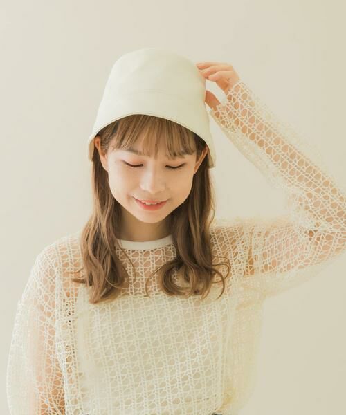 SMELLY / スメリー ハット | フロントラインフェイクレザーハット | 詳細4