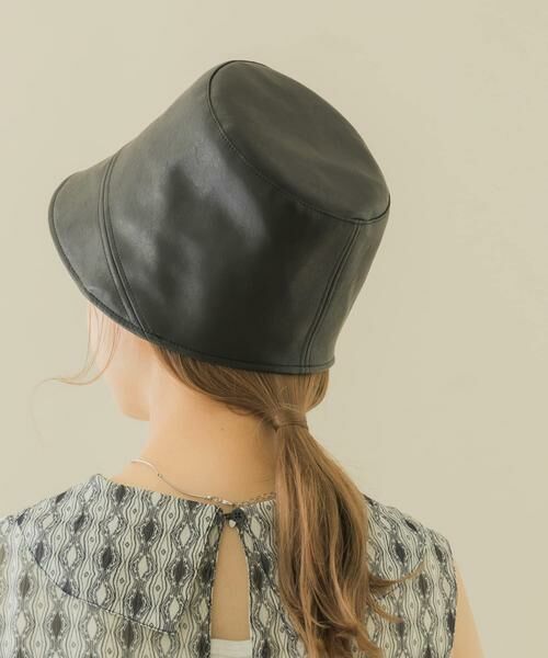 SMELLY / スメリー ハット | フロントラインフェイクレザーハット | 詳細18