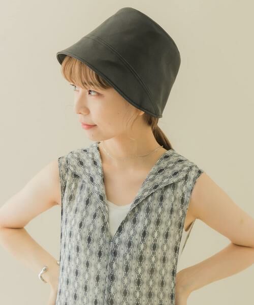 SMELLY / スメリー ハット | フロントラインフェイクレザーハット | 詳細19