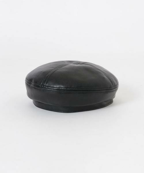 SMELLY / スメリー ハンチング・キャスケット・ベレー帽 | フェイクレザーバックルベレー | 詳細16