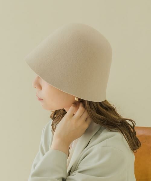 SMELLY / スメリー ハット | ウールクローシュハット | 詳細1