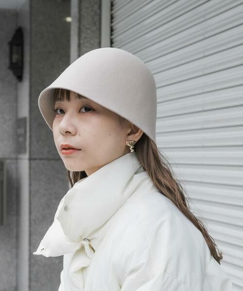 SMELLY / スメリー ハット | ウールクローシュハット | 詳細7