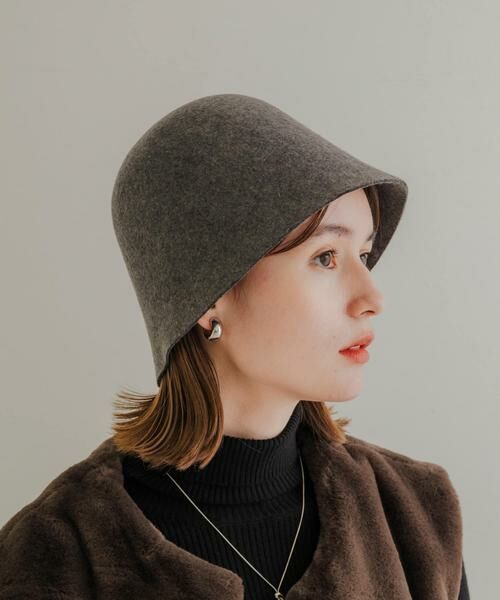 SMELLY / スメリー ハット | ウールクローシュハット | 詳細24