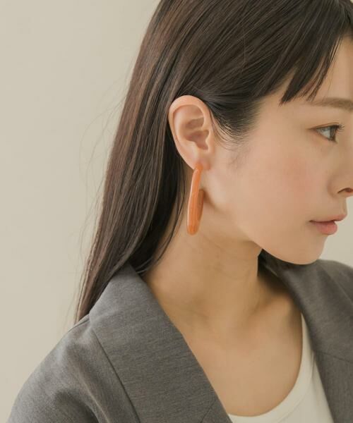 SMELLY / スメリー ピアス・イヤリング | カラーオーバルボリュームピアス | 詳細3