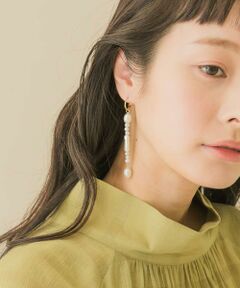 SMELLY / スメリー ピアス・イヤリング | バロックパールコンビピアス