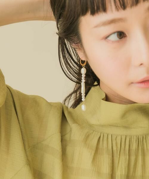 SMELLY / スメリー ピアス・イヤリング | バロックパールコンビピアス | 詳細1