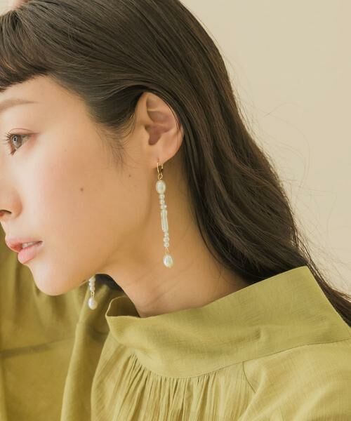 SMELLY / スメリー ピアス・イヤリング | バロックパールコンビピアス | 詳細3