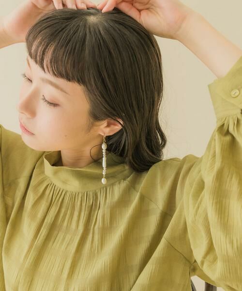 SMELLY / スメリー ピアス・イヤリング | バロックパールコンビピアス | 詳細5