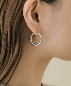 SMELLY / スメリー ピアス・イヤリング | サージカルステンレスワイドフープピアス