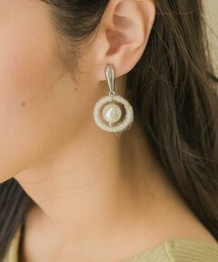 SMELLY / スメリー ピアス・イヤリング | マテリアルサークルパールイヤリング