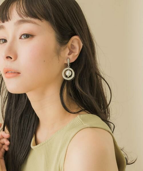 SMELLY / スメリー ピアス・イヤリング | マテリアルサークルパールイヤリング | 詳細4