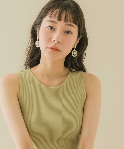 SMELLY / スメリー ピアス・イヤリング | マテリアルサークルパールイヤリング | 詳細5