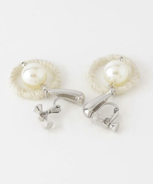 SMELLY / スメリー ピアス・イヤリング | マテリアルサークルパールイヤリング | 詳細6