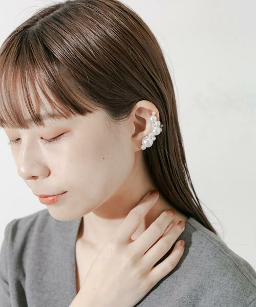 SMELLY / スメリー ピアス・イヤリング | ランダムパールカタミミイヤリング | 詳細2