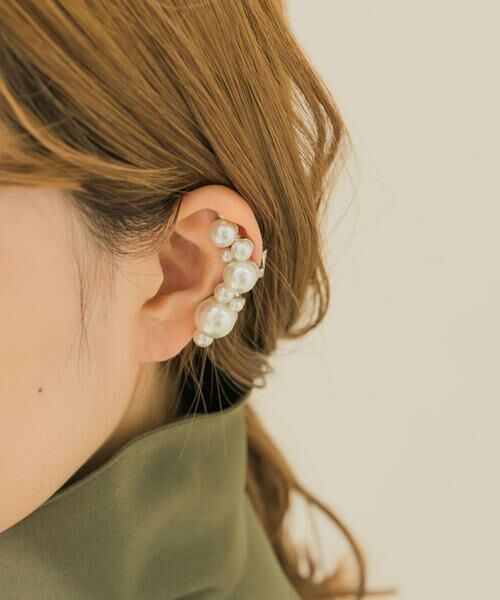 SMELLY / スメリー ピアス・イヤリング | ランダムパールカタミミイヤリング | 詳細4