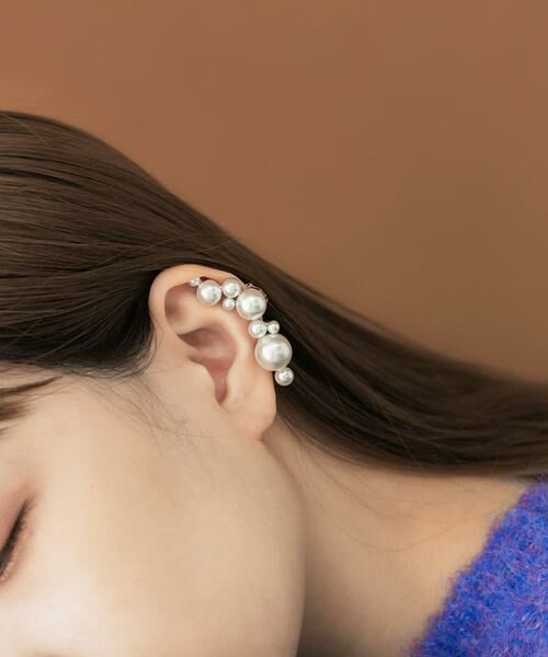 SMELLY / スメリー ピアス・イヤリング | ランダムパールカタミミイヤリング | 詳細7