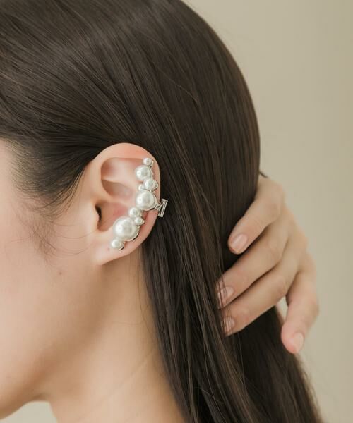 SMELLY / スメリー ピアス・イヤリング | ランダムパールカタミミイヤリング | 詳細8