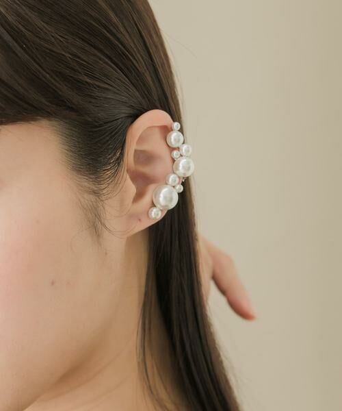 SMELLY / スメリー ピアス・イヤリング | ランダムパールカタミミイヤリング | 詳細9