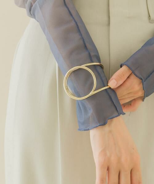 SMELLY / スメリー ブレスレット・バングル | メタルサークルラインバングル | 詳細1