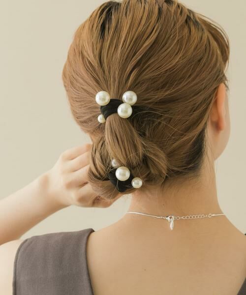 SMELLY / スメリー ヘアゴム・シュシュ | パール2ゴムセット | 詳細2