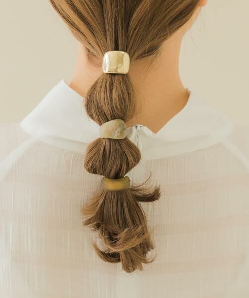 SMELLY / スメリー ヘアアクセサリー | マットカラーメタルヘアカフセット | 詳細1