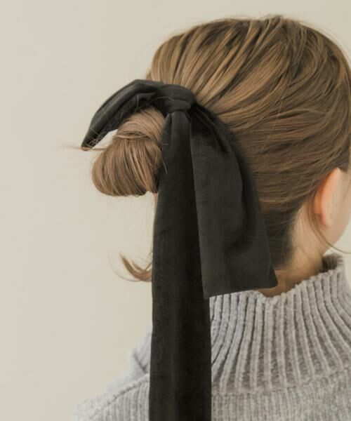 SMELLY / スメリー ヘアゴム・シュシュ | 『WEB/一部店舗限定』ベロアビッグリボンヘアカフセット | 詳細15