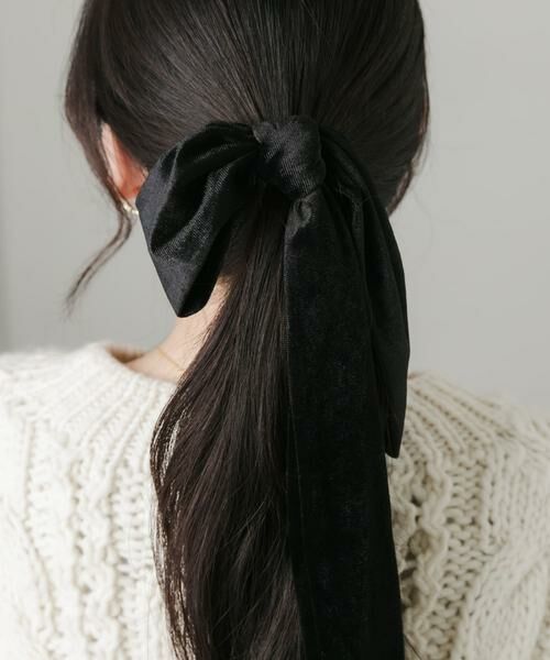 SMELLY / スメリー ヘアゴム・シュシュ | 『WEB/一部店舗限定』ベロアビッグリボンヘアカフセット | 詳細21