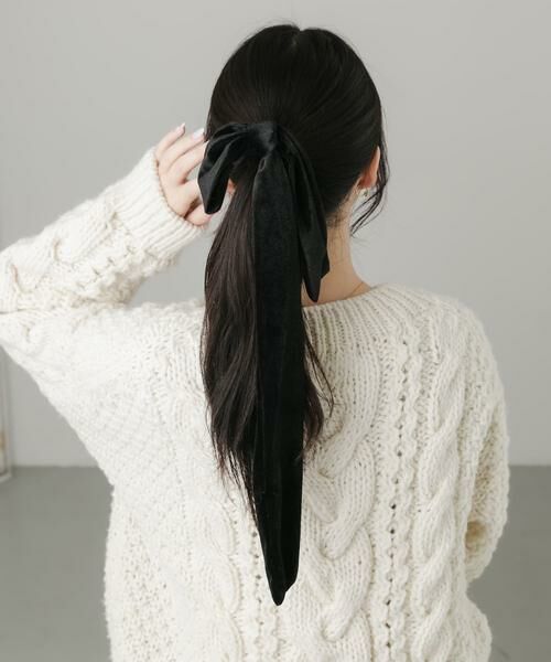 SMELLY / スメリー ヘアゴム・シュシュ | 『WEB/一部店舗限定』ベロアビッグリボンヘアカフセット | 詳細23