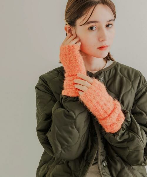 SMELLY / スメリー 手袋 | ミックスヤーンアームウォーマー | 詳細2