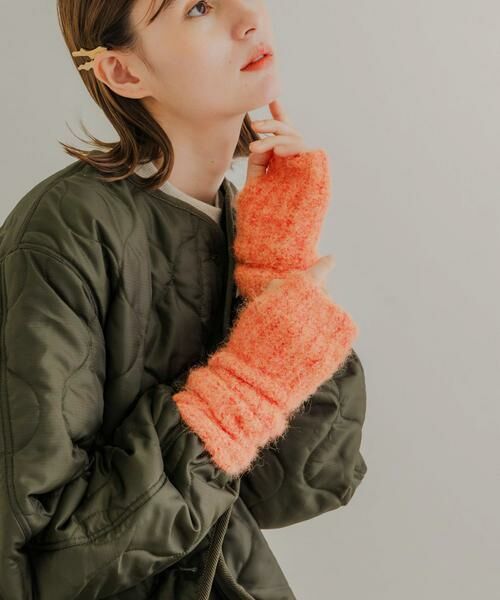 SMELLY / スメリー 手袋 | ミックスヤーンアームウォーマー | 詳細3