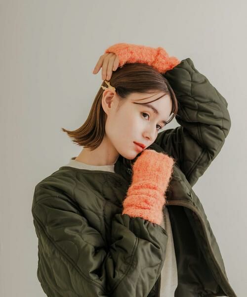 SMELLY / スメリー 手袋 | ミックスヤーンアームウォーマー | 詳細5