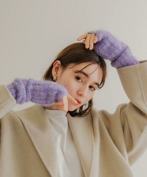 SMELLY / スメリー 手袋 | ミックスヤーンアームウォーマー | 詳細13