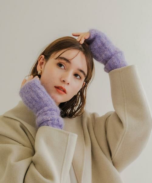 SMELLY / スメリー 手袋 | ミックスヤーンアームウォーマー | 詳細14