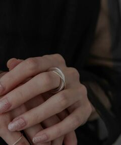 SMELLY / スメリー リング | SMELLY so’　double circle ring