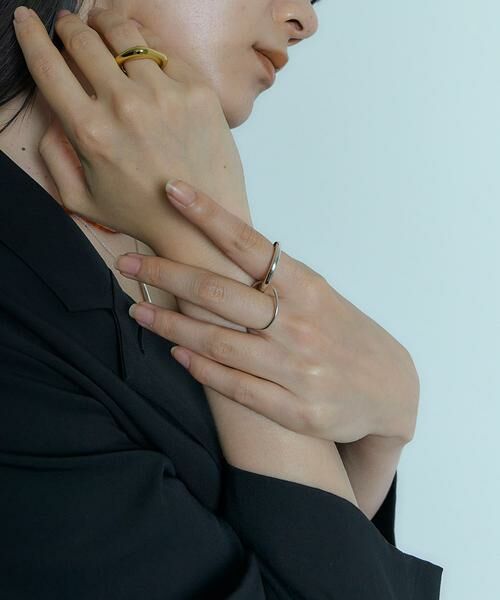 SMELLY / スメリー リング | SMELLY so’　double circle ring | 詳細11