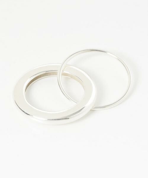 SMELLY / スメリー リング | SMELLY so’　double circle ring | 詳細15