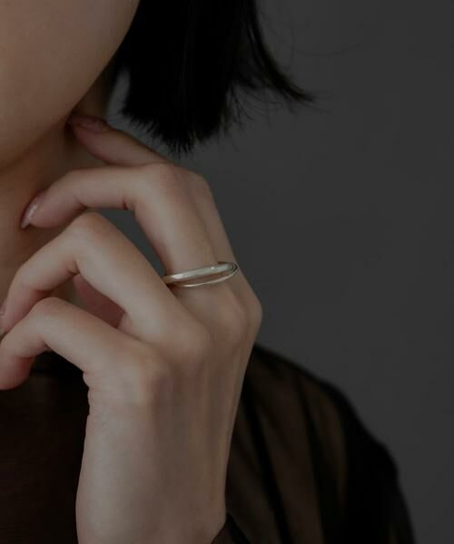 SMELLY / スメリー リング | SMELLY so’　double circle ring | 詳細3