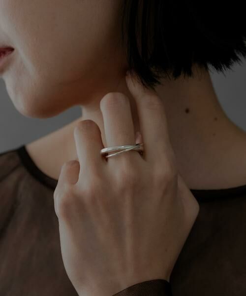 SMELLY / スメリー リング | SMELLY so’　double circle ring | 詳細4