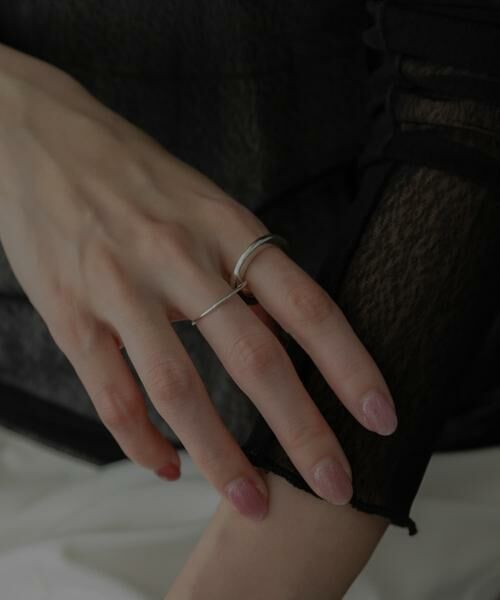 SMELLY / スメリー リング | SMELLY so’　double circle ring | 詳細5