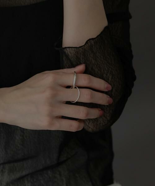 SMELLY / スメリー リング | SMELLY so’　double circle ring | 詳細6