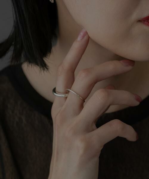 SMELLY / スメリー リング | SMELLY so’　double circle ring | 詳細7