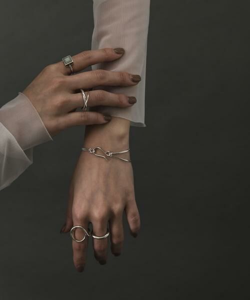 SMELLY / スメリー リング | SMELLY so’　double circle ring | 詳細9