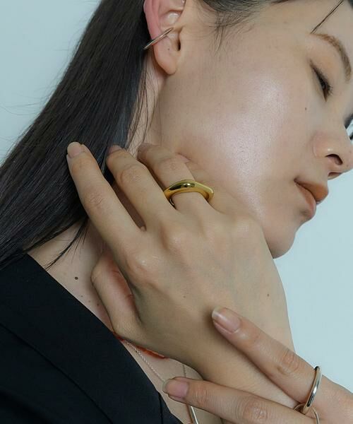 SMELLY/スメリー SMELLY so' nuance plump ring ゴールド 13 SMELLY/スメリー SMELLY so' nuance plump ring ゴールド 13