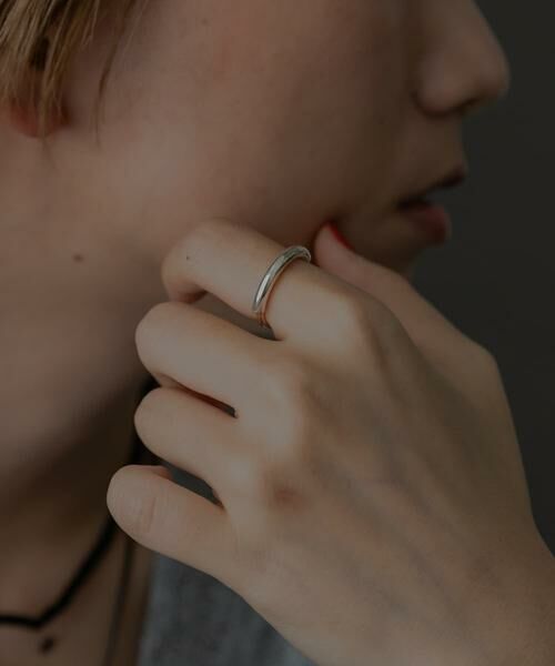 SMELLY / スメリー リング | SMELLY so’　overlap curve ring | 詳細6
