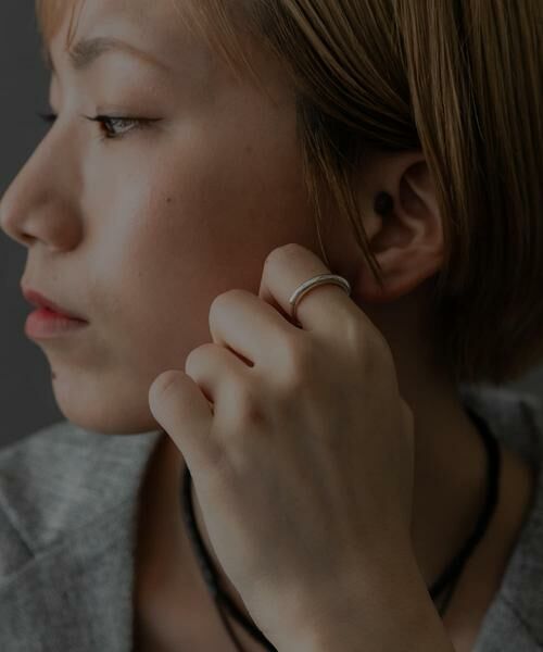 SMELLY / スメリー リング | SMELLY so’　overlap curve ring | 詳細7