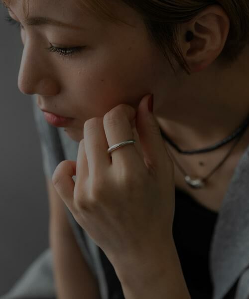 SMELLY / スメリー リング | SMELLY so’　overlap curve ring | 詳細8