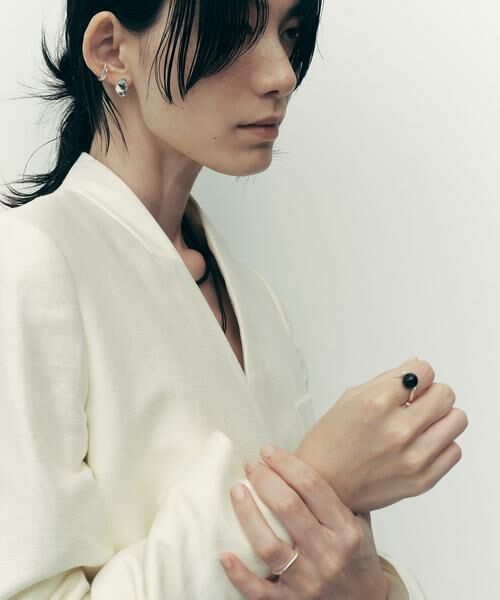 SMELLY / スメリー リング | SMELLY so’　onyx sphere ring | 詳細5